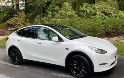 Tesla Model Y. Mini Detail #tesla #teslamodely #autodetailing #details #mobile #mobiledetailing #mobileservice #wecometoyou🚐 #washme #boston #weston #needham #wellesley #natick #dover #sherborn #westwood