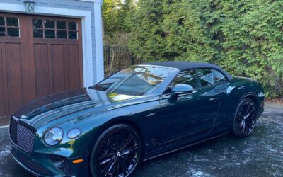 Bentley GTC. Signature Service #bentley #bentleycontinentalgtc #green #mobile #mobiledetailing #mobileservice #wecometoyou🚐 #washme #signaturedetail #weston #wellesley #needham #natick #dover #sherborn #metrowest