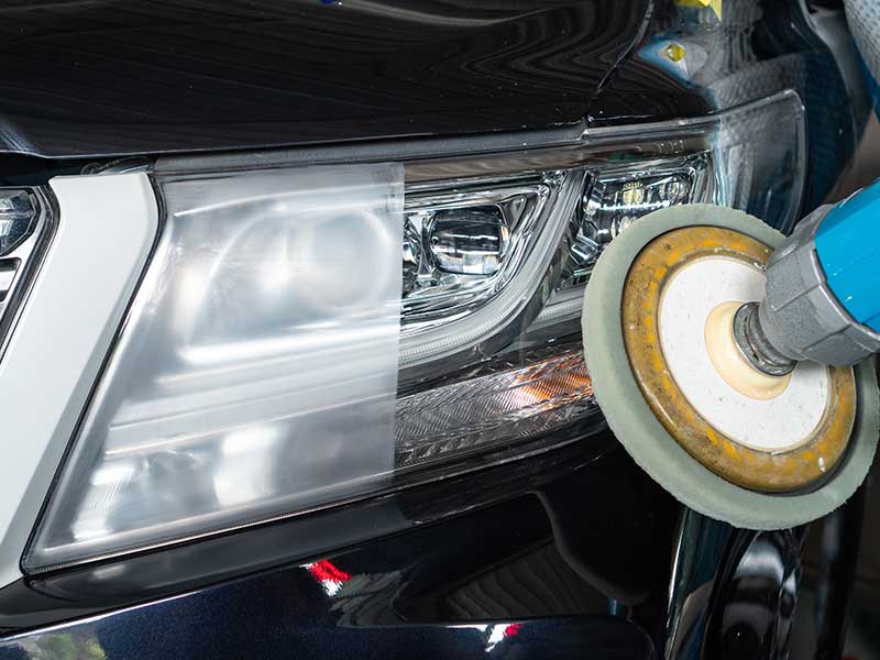 car headlight restoration